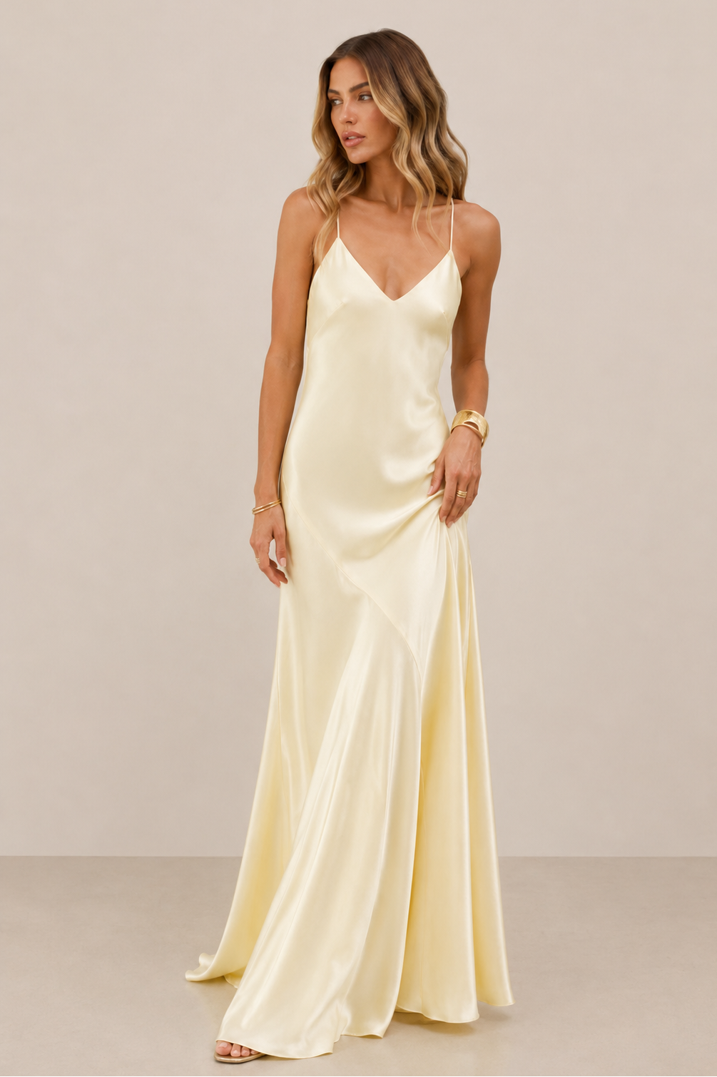 Ríona Dress Butter Yellow
