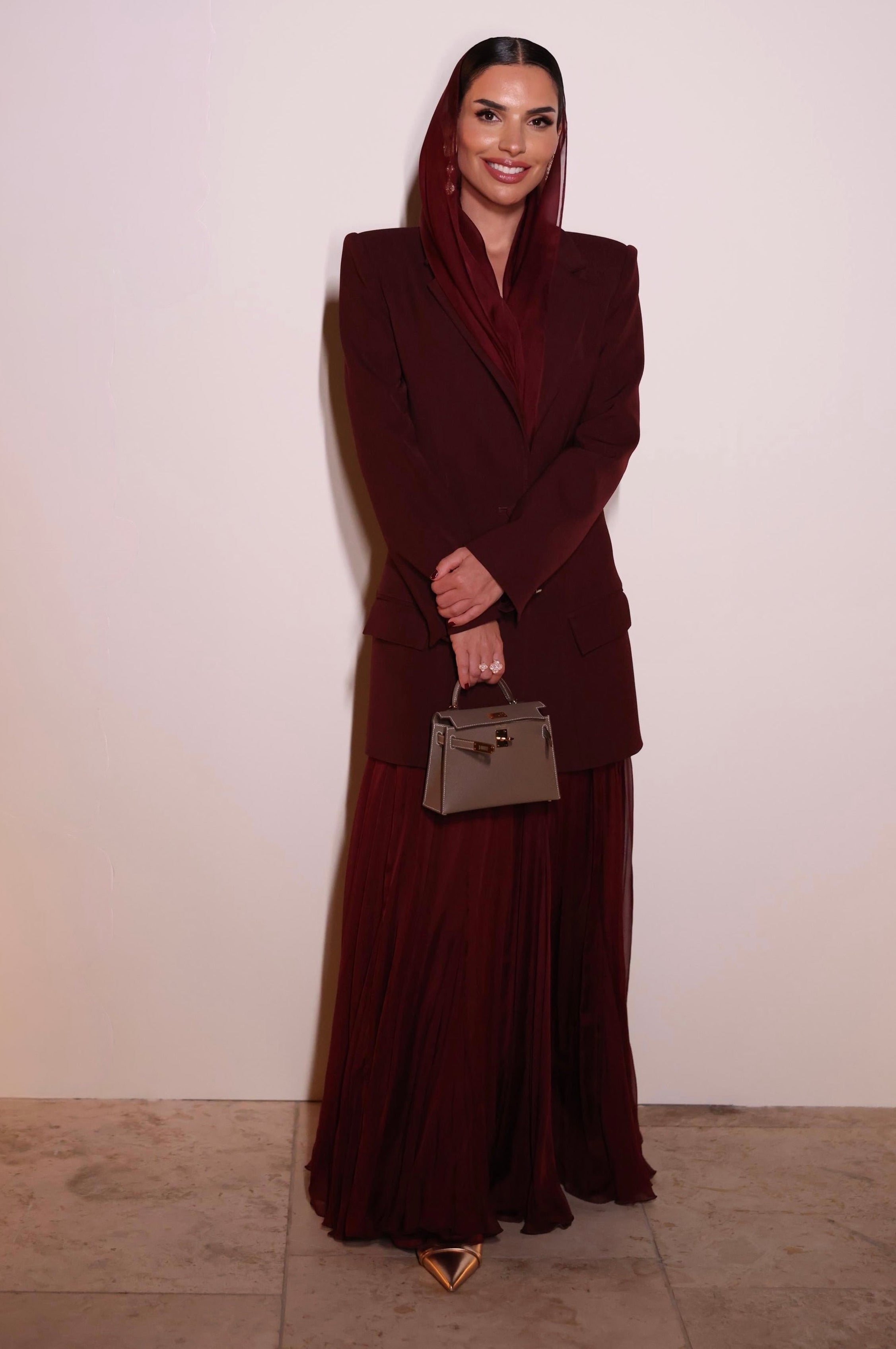 Burgundy Fía Dress : Limited Edition