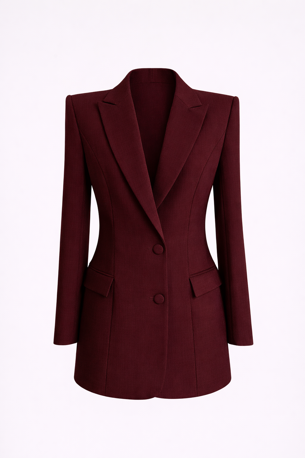 Burgundy Fredi Blazer : Limited Edition