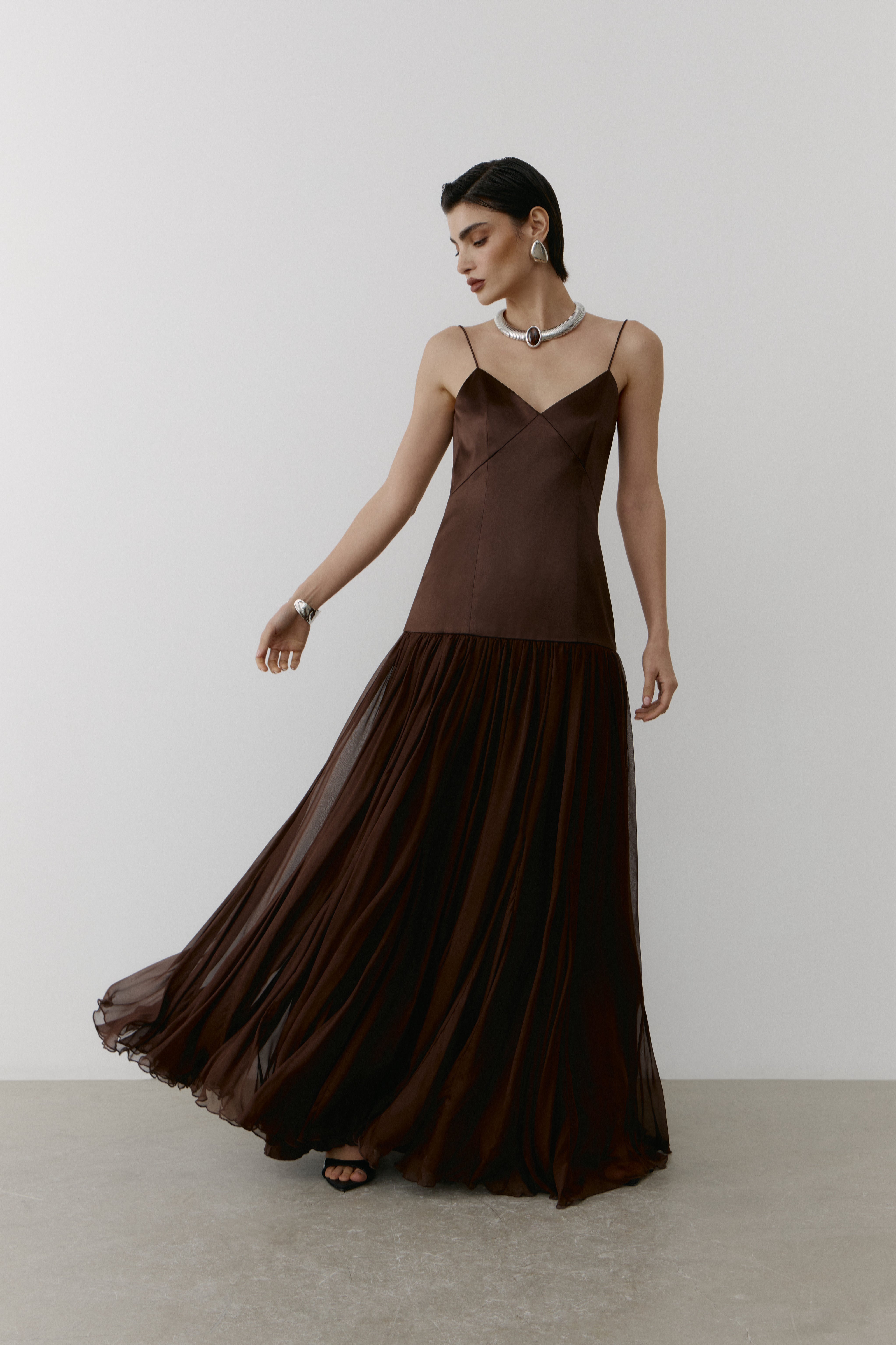 Fía Dress Espresso